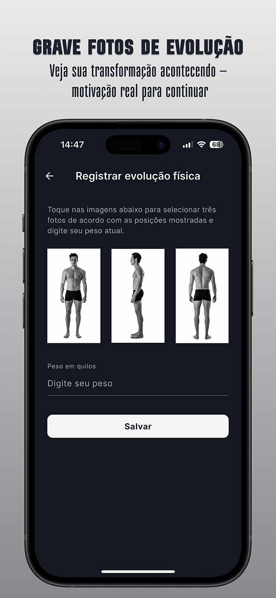 Interface do Endor Fitness para atletas independentes - Tela 6